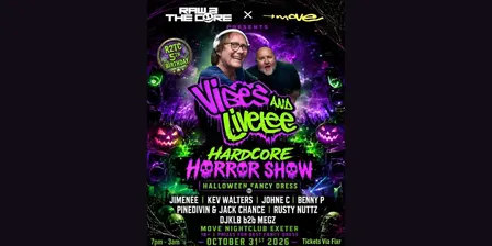 R2TC x MOVE - VIBES & LIVELEE - HALLOWEEN FANCY DRESS - 31/10/26 - Exeter