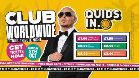 Quids In Presents: Pitbull Appreciation Night