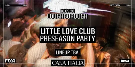 CASA ITALIA: PRE-SEASON PARTY