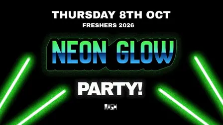 Cam Uni Freshers Neon Glow Rave