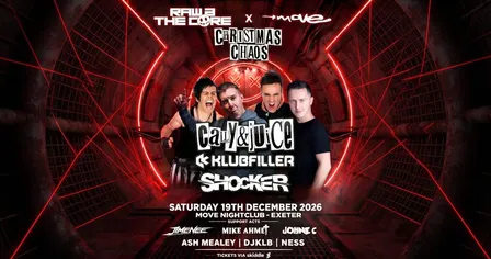 R2TC X MOVE - CALLY & JUICE - KLUBFILLER - SHOCKER - 19/12/26