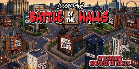 🥊🏃🏽♀️ LOOSECRAWL LIVERPOOL - BATTLE OF THE HALLS 🏫🥊 UK'S BIGGEST STUDENT BAR CRAWL FOR 9 YEARS — 12 BARS & CLUBS OVER 9 HOURS | 20th SEPT