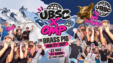 Oh My Pound x UBSC - £1 Drinks Winter Social