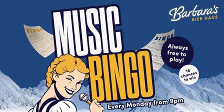 Barbara's Music Bingo & 2-4-1 Pizza!