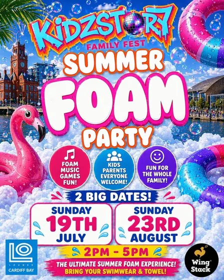 KIDZSTORY present IBIzA FOAM! KIDS PARTY
