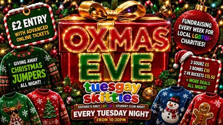TUESGAY SKITTLES - OXMAS EVE CHRISTMAS JUMPER SPECIAL