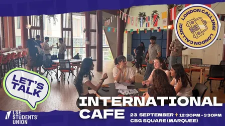 Welcome 2026 International Café (Sonderfest)