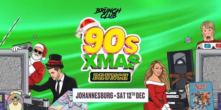 90's Xmas Brunch - Johannesburg