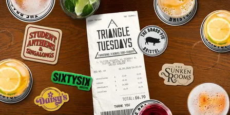 Triangle Tuesdays : 3 Venues - 1000+ Students - 1 Ticket