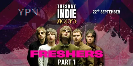 Tuesday Indie at Ziggys FRESHERS PART 1