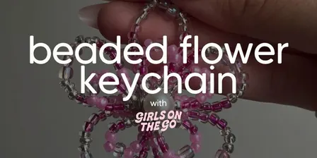 GOTG Solo Beaded Flower Keychains