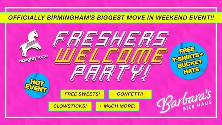 Birmingham Freshers Welcome Party