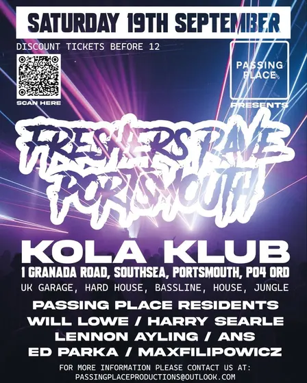 Passing Place - Portsmouth Freshers