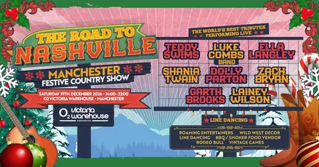 Road to Nashville Indoor Rodeo Show | O2 Victoria Warehouse