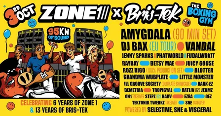 Bris-Tek x Zone 1 Birthday Bash