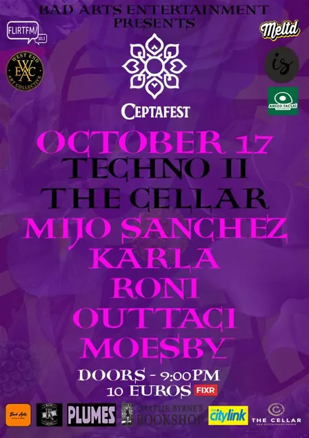 CeptaFest IV - Techno II - Mijo, Karla, Roni, Scythe, Moesby