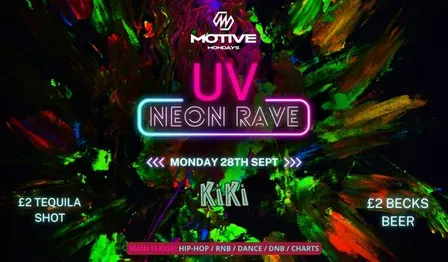 MOTIVE - UV NEON RAVE PARTY!