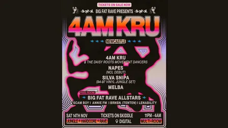 Big Fat Rave: 4AM KRU, Napes, Silva Snipa & Many More!