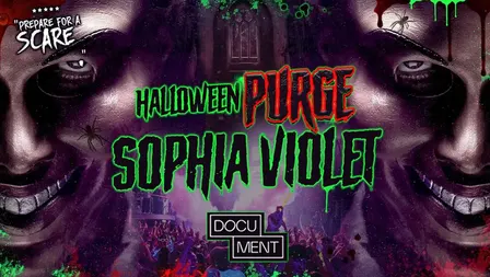 HALLOWEEN PURGE with SOPHIA VIOLET🩸 Bristol's Biggest Halloween Event 🎃