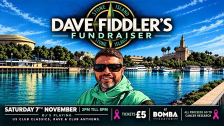 Dave Fiddler's Fundraiser | 07.11.26 | Bomba Exeter