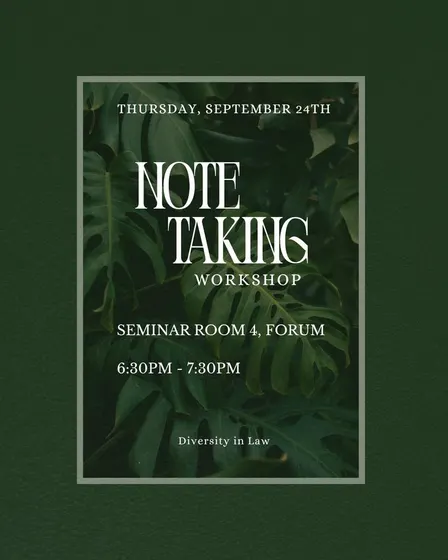 How to Take Effective Notes - Workshop