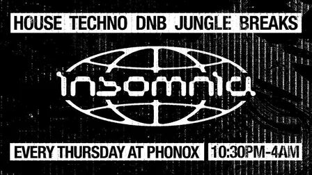 Insomnia London: House, Techno, DnB, Jungle
