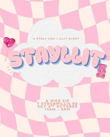 STAYLLIT : A Stray Kids + Illit cupsleeve