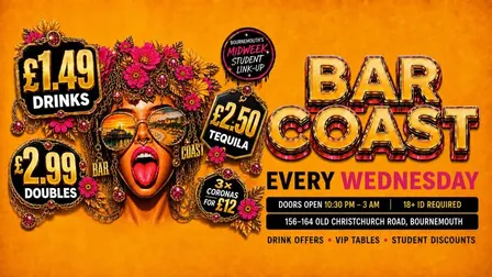 🔥 BAR COAST WEDNESDAYS PARTY NIGHT 🔥