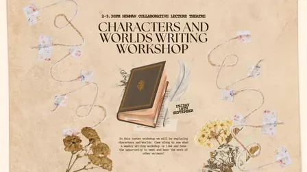 Characters and Worlds Writing Workshop Taster