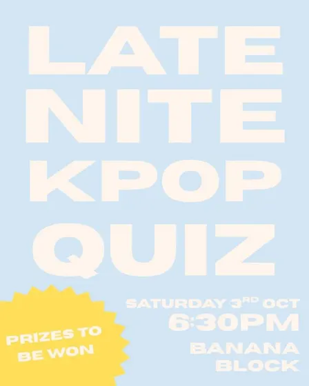 Late Nite K-pop Quiz