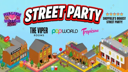Sheffield Freshers Official Street Party - Carver St Takeover 3 VENUES - 5000 STUDENTS - UK Largest Freshers Events - Sold Out 10 Years Running 🏆