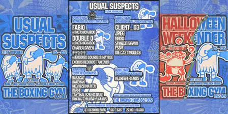 The Usual Suspects @ The Boxing Gym - Halloween Weekender pt. 2