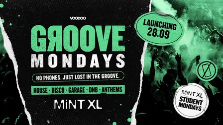 Groove Mondays 28 September @MiNTXl