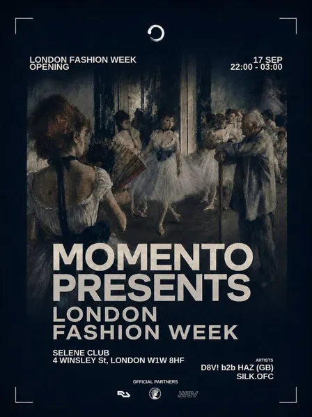 Momento PRESENTS: LDN FASHION WEEK OPENING