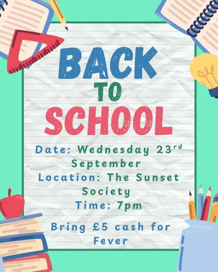 Back To School Social 📚✏️