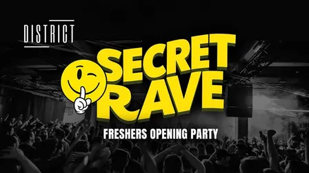 FRESHERS OPENING PARTY 🚫 👽 SECRET UNDERGROUND RAVE 👽 - SELLS OUT EVERY YEAR