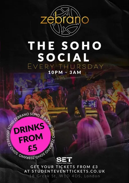 Thursdays @ Zebrano Soho - SET