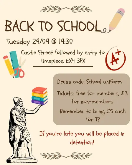 Back to School Social