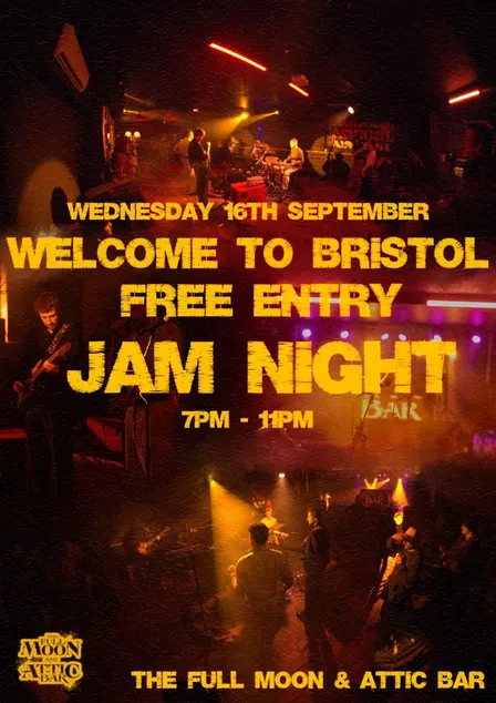 'Welcome to Bristol' Jam Night