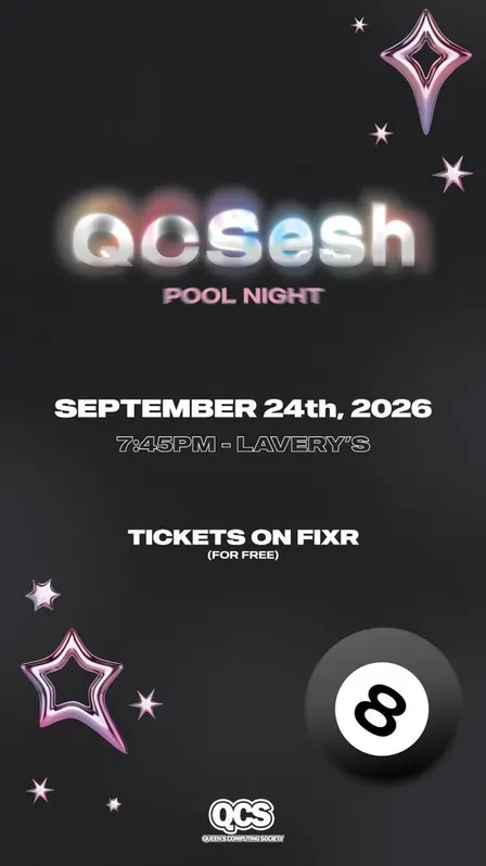QCSesh POOL NIGHT 26’