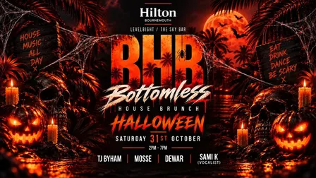 BHB HALLOWEEN — BOTTOMLESS HOUSE BRUNCH 🎃