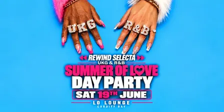 Rewind Selecta UKG & R&B Summer Outdoor Day Party Cardiff