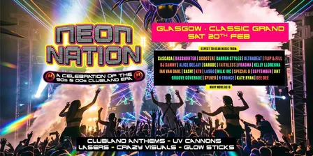 Neon Nation - Glasgow