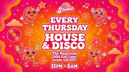 Studio: House & Disco (FRESHERS PRE-PARTY)
