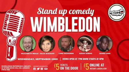 Stand up comedy in Wimbledon