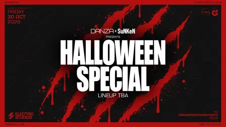 SuNKeN x Danza HALLOWEEN!! Lineup TBA