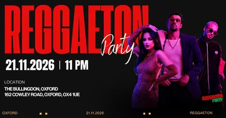 Reggaeton Party (Oxford) November 2026