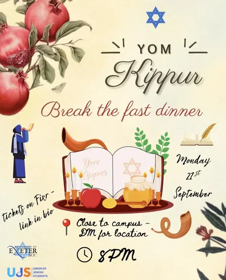 Yom Kippur Break Fast Dinner
