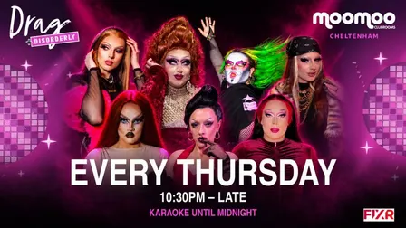 Drag & Disorderly at Moo Moos: Cheltenham LGBTQ+ Drag Night
