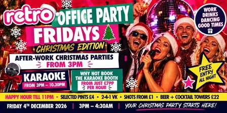 🎄🥂 OFFICE PARTY FRIDAYS – CHRISTMAS EDITION! 🥂🎄